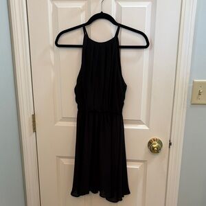 Elegant Black Sleeveless Dress